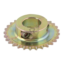 #428 Split Steel Axle Sprocket 40mm with 8mm Key - available in tooth ...